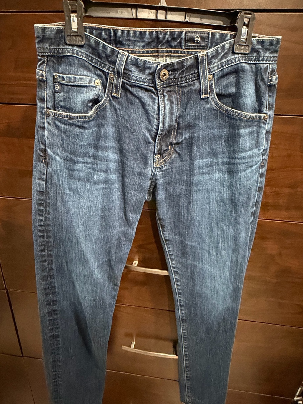 Classic Men’s AG Dark Blue Denim Jeans